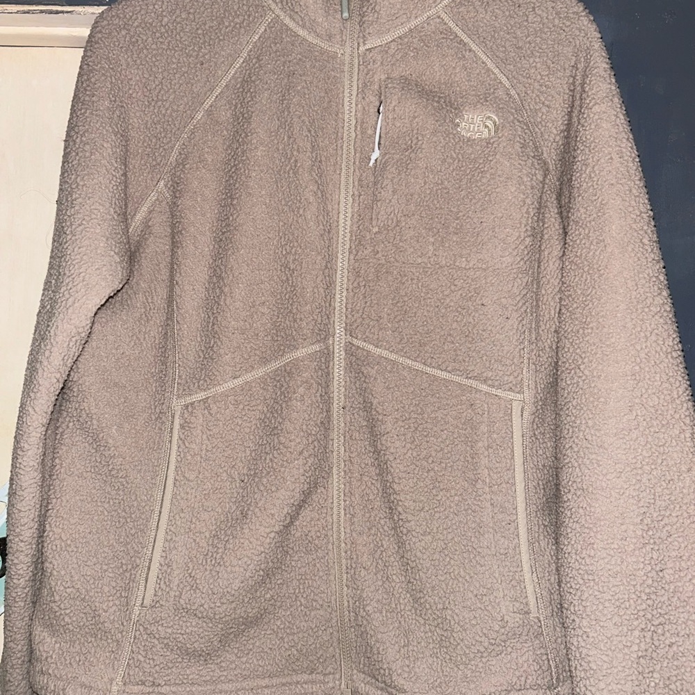 The North Face Tan Sherpa Jacket